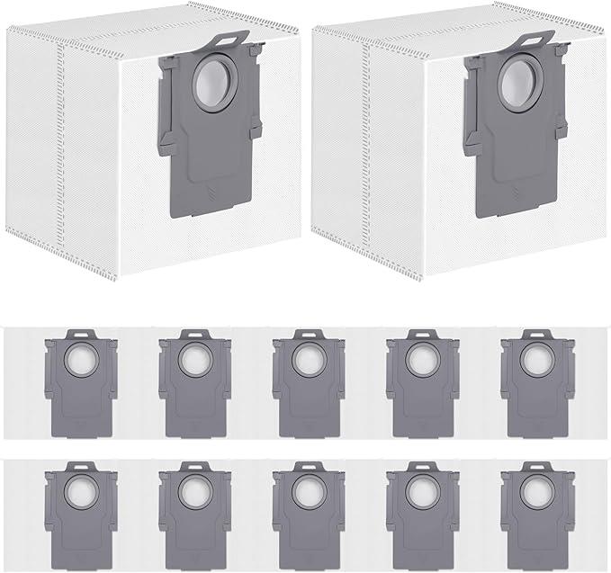 Vacuum Cleaner Accessory ROBOROCK Disposable Dust Bag 12-pack White For H5 8 04 0032