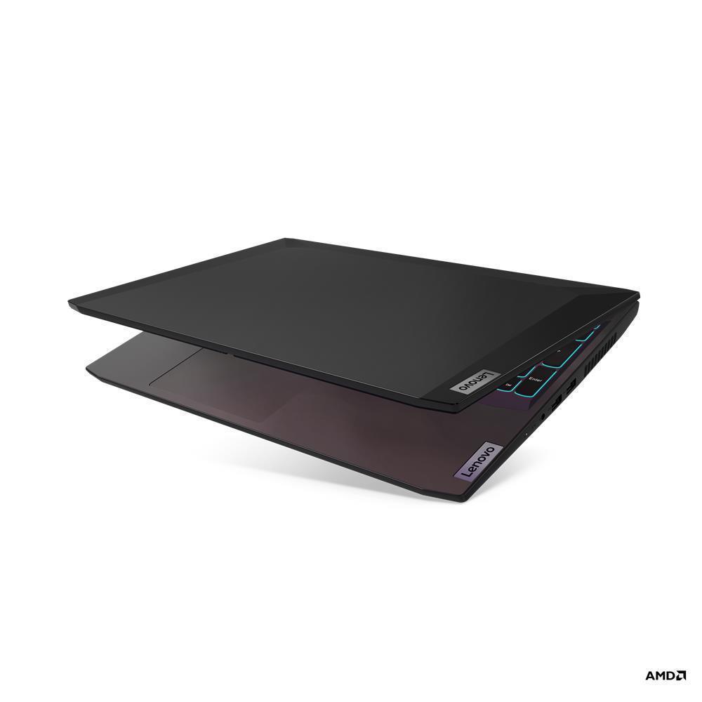 Notebook LENOVO IdeaPad Gaming 3 15ACH6 CPU  Ryzen 5 5500H 3300 MHz 15 6   1920x1080 RAM 8GB DDR4 3200 MHz SSD 512GB NVIDIA GeForce RTX 2050 4GB ENG Black 2 25 kg 82K202ACRM