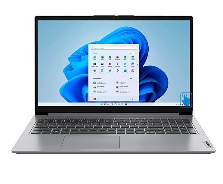 Notebook LENOVO IdeaPad 1 15AMN7 CPU  Ryzen 3 7320U 2400 MHz 15 6   1920x1080 RAM 8GB DDR5 SSD 512GB AMD Radeon 610M Integrated ENG Card Reader SD Cloud Grey 1 58 kg 82VG00EJRM