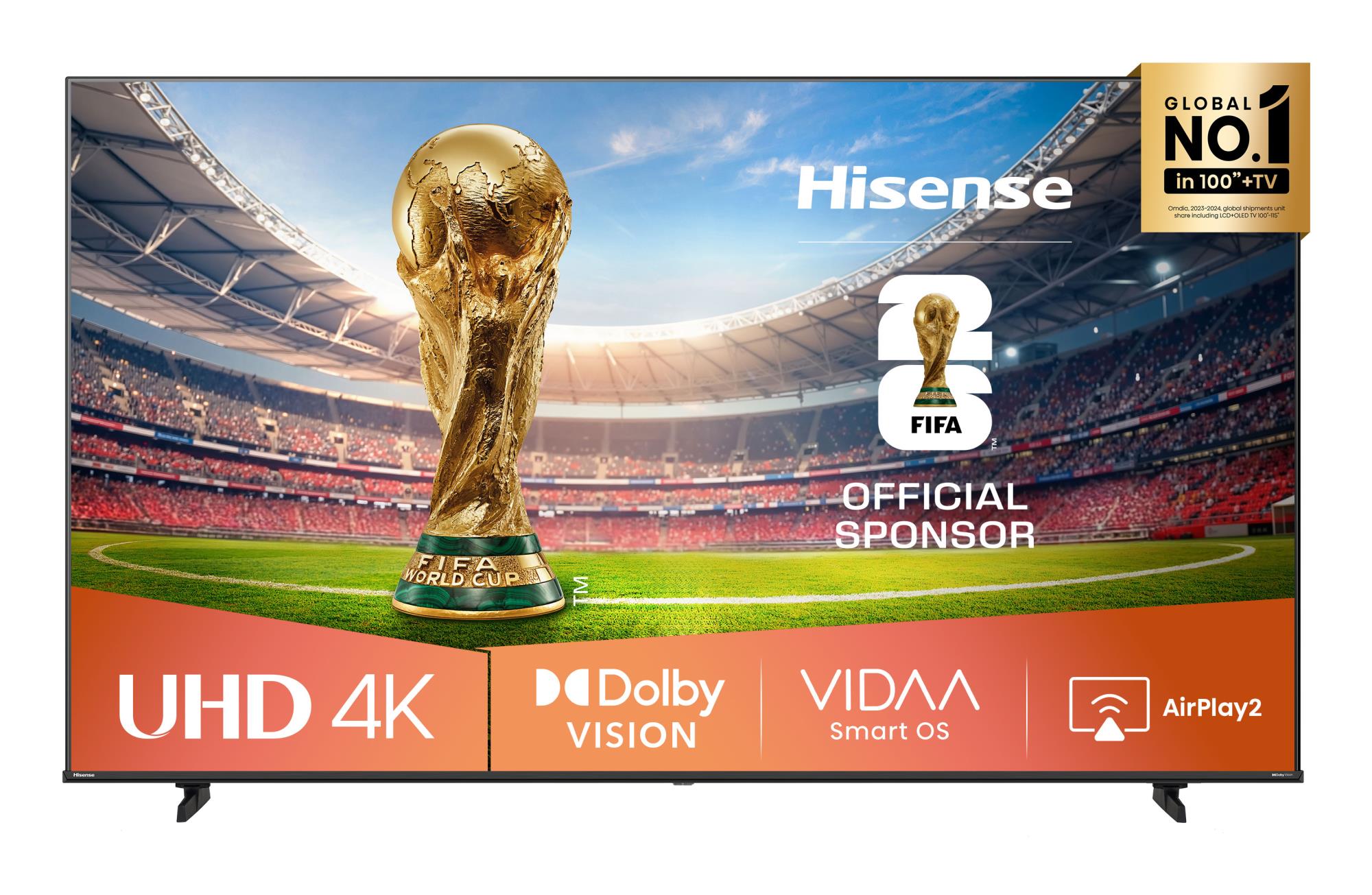 TV Set HISENSE 85    4K Ultra HD 3840 x 2160 pixels Flat 16 9 LED 85A6Q