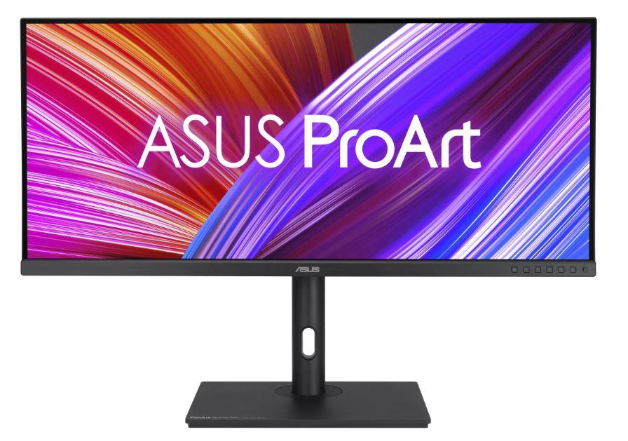 LCD Monitor ASUS PA348CGV 34   21   9 Panel IPS 3440x1440 21 9 120Hz Matte 2 ms Speakers Swivel Height adjustable Tilt Colour Black 90LM07Z0-B01370
