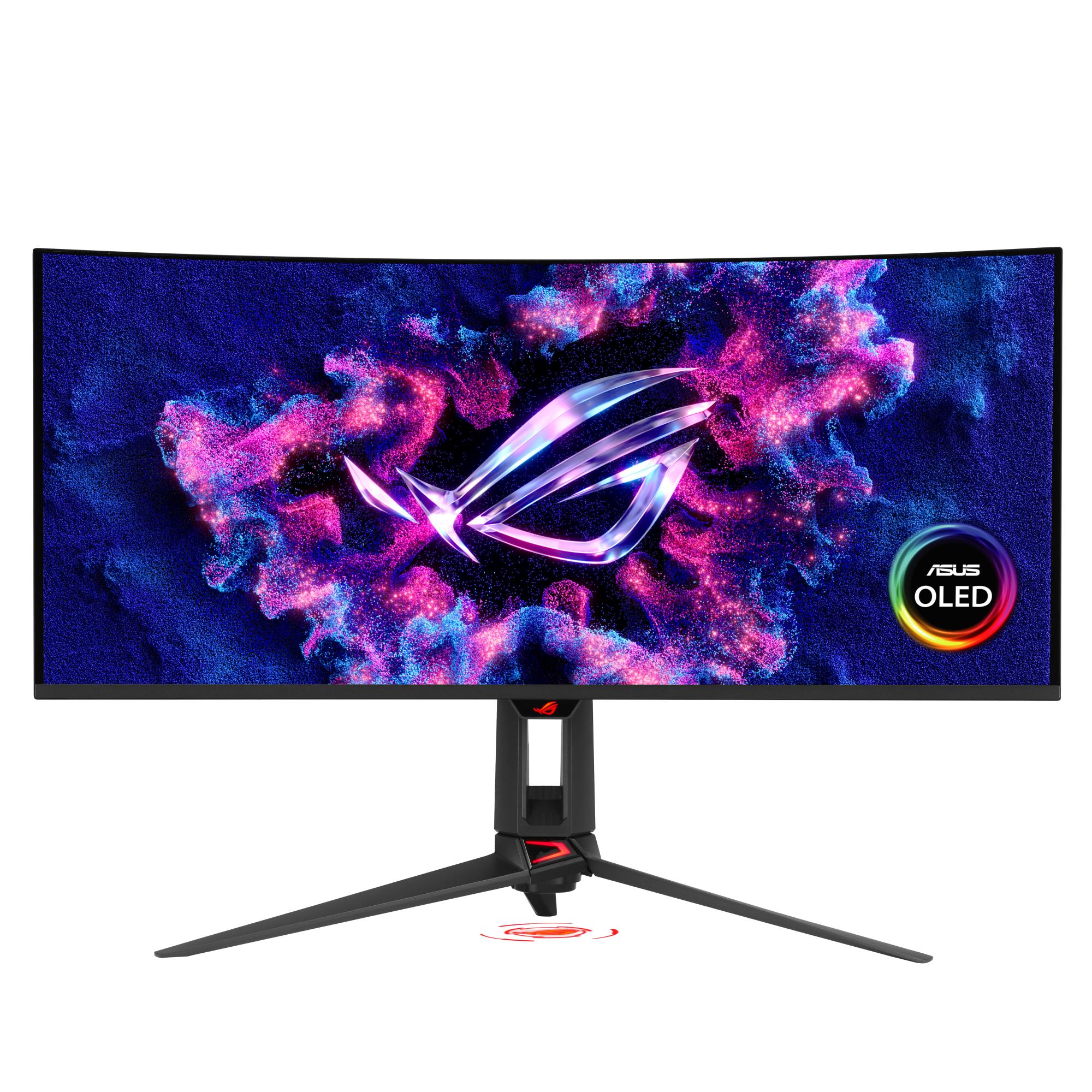 Monitor ASUS 34    3440 x 1440 pixels Wide Quad HD Native aspect ratio 21 9 QD-OLED Curved 90LM0CU0-B01971