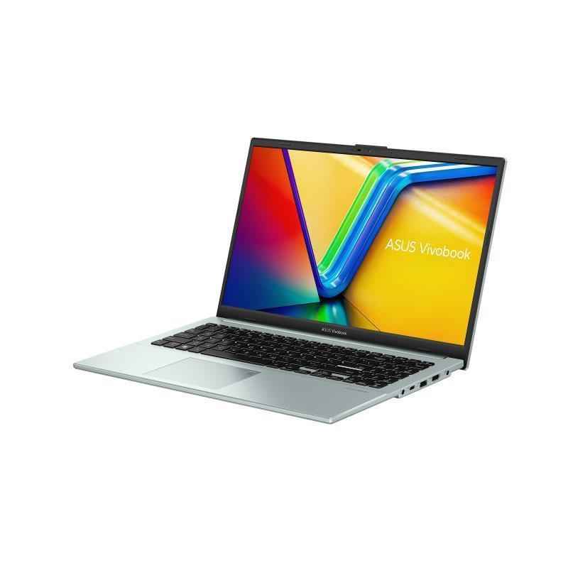 Notebook ASUS VivoBook Series Go 15 E1504FA-BQ1558W CPU  Ryzen 5 7520U 2800 MHz 15 6   1920x1080 RAM 16GB DDR5 SSD 512GB AMD Radeon Graphics Integrated ENG Windows 11 Home Green   Grey 1 63 kg 90NB0ZR3-M02PZ0