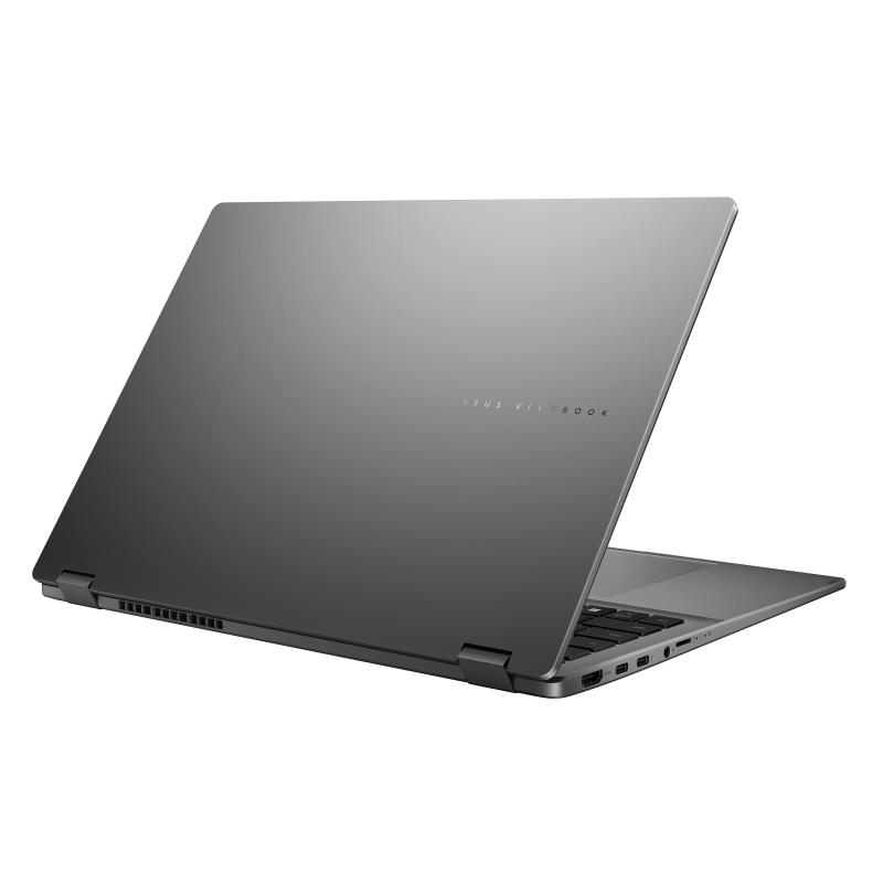 Ultrabook ASUS VivoBook Flip TP3607SA-RJ033W CPU  Intel Core Ultra u7-256V 2200 MHz 16   Touchscreen 2880x1800 RAM 16GB LPDDR5x SSD 1TB Intel Arc Graphics Integrated ENG Card Reader Micro SD Windows 11 Home Grey 1 78 kg 90NB1511-M001U0