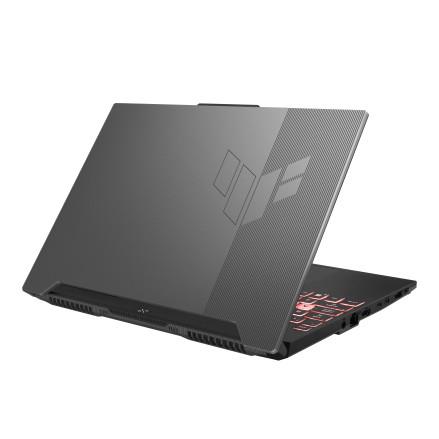 Notebook ASUS TUF FA507NV CPU  Ryzen 5 7535HS 3300 MHz 15 6   2560x1440 RAM 16GB DDR5 4800 MHz SSD 1TB NVIDIA GeForce RTX 4060 8GB ENG Windows 11 Home Jaeger Grey 2 2 kg 90NR0E88-M00EN0