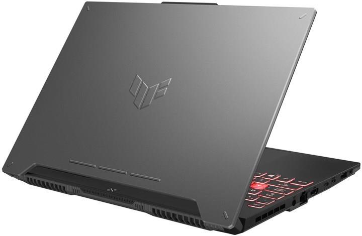 Notebook ASUS TUF FA507NU-LP031W CPU 7735HS 3200 MHz 15 6   1920x1080 RAM 16GB DDR5 4800 MHz SSD 512GB NVIDIA GeForce RTX 4050 6GB ENG Windows 11 Home Grey 2 2 kg 90NR0EB5-M004R0