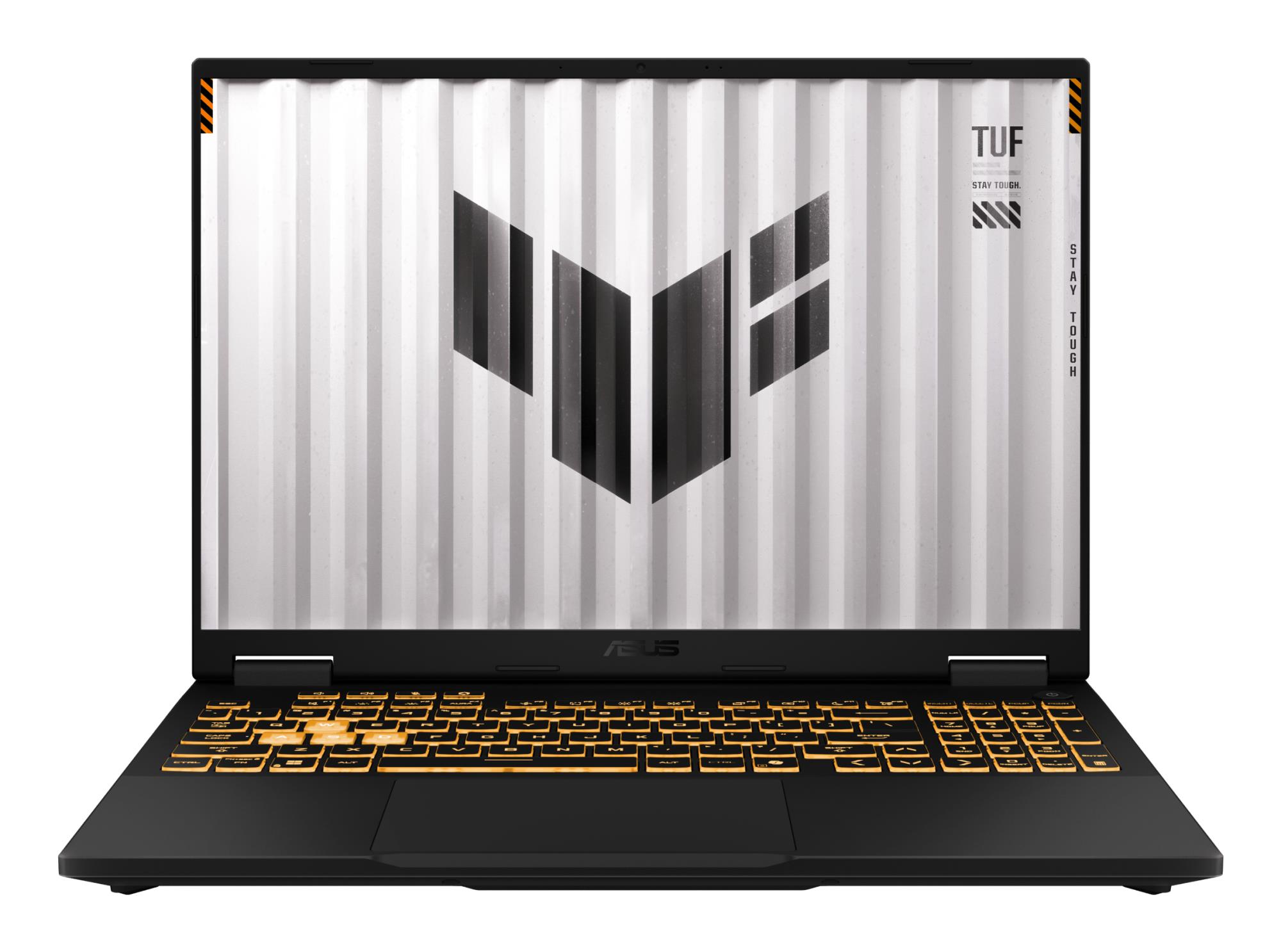Notebook ASUS TUF FX608JHI-QT325W CPU Intel   CoreT i5 i5-14450HX 16    2560 x 1600 pixels RAM 16 GB DDR5-SDRAM SSD 512 GB Discrete graphics NVIDIA   GeForce RTXT 5050 8 GB On-board graphics Yes Numeric keypad Yes OS installed Windows 11 Home Colour Black Grey Weight 2 2 kg 5600 MHz 90NR0NA1-M00LH0
