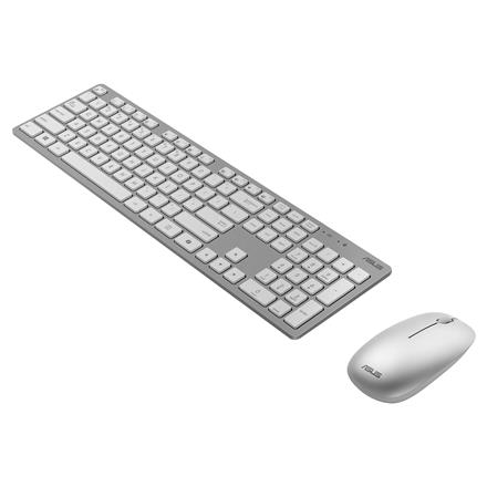 KEYBOARD  MOUSE WRL OPT  W5000 WHITE 90XB0430-BKM3D0 ASUS