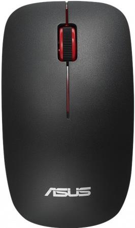 MOUSE USB OPTICAL WRL WT300 BK RD 90XB0450-BMU000 ASUS