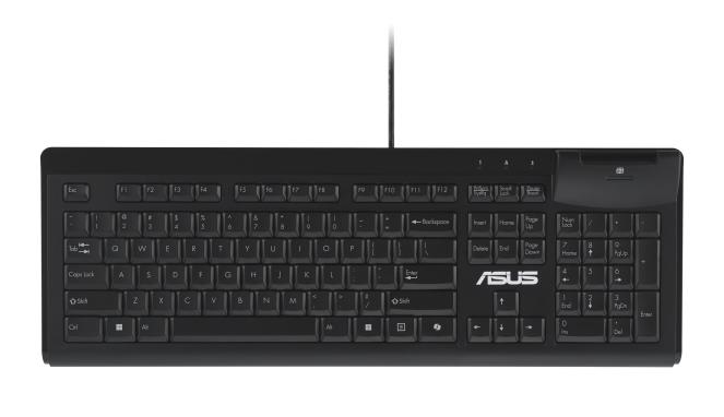 KEYBOARD KU100 BLACK 90XB05E0-BKB010 ASUS
