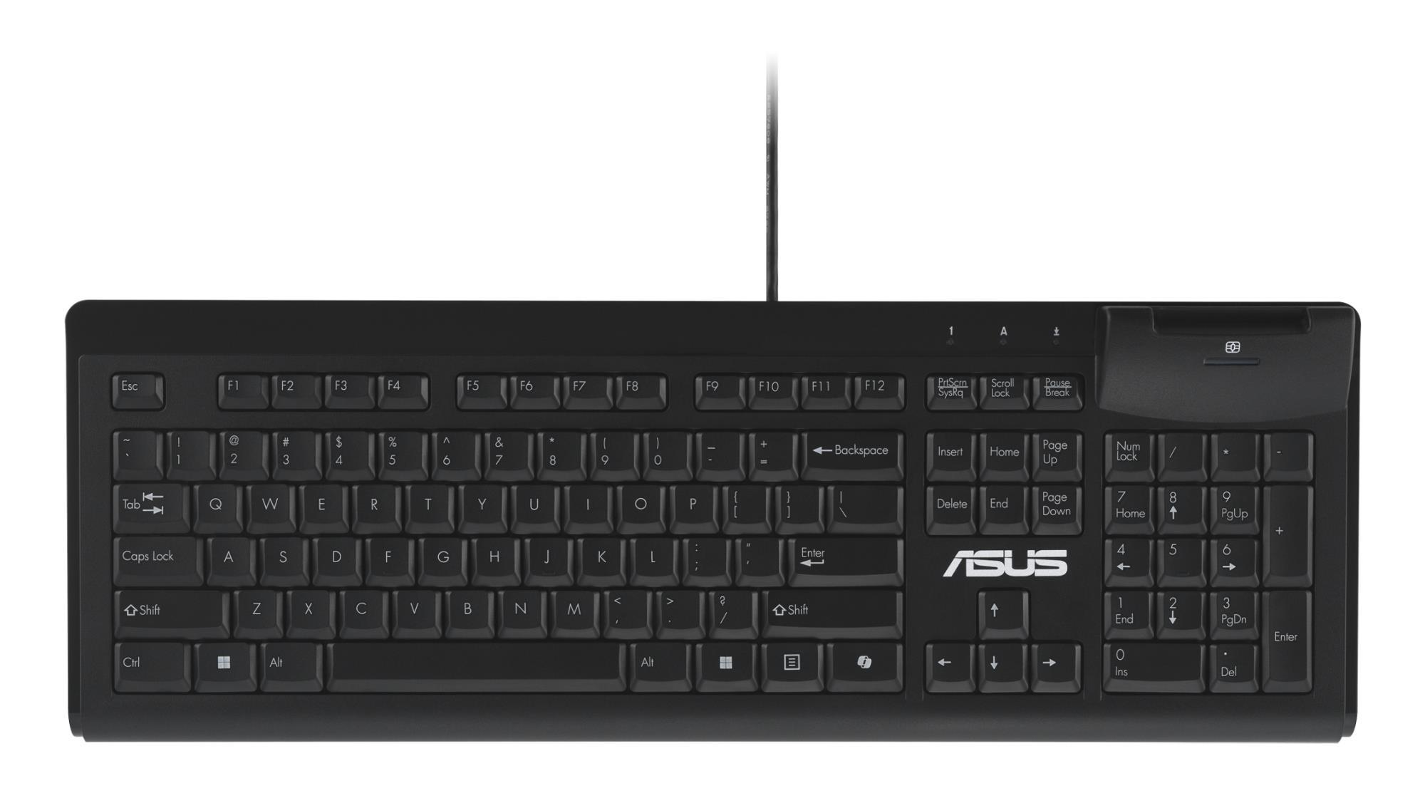 KEYBOARD KU100 BLACK EST 90XB05E0-BKB050 ASUS