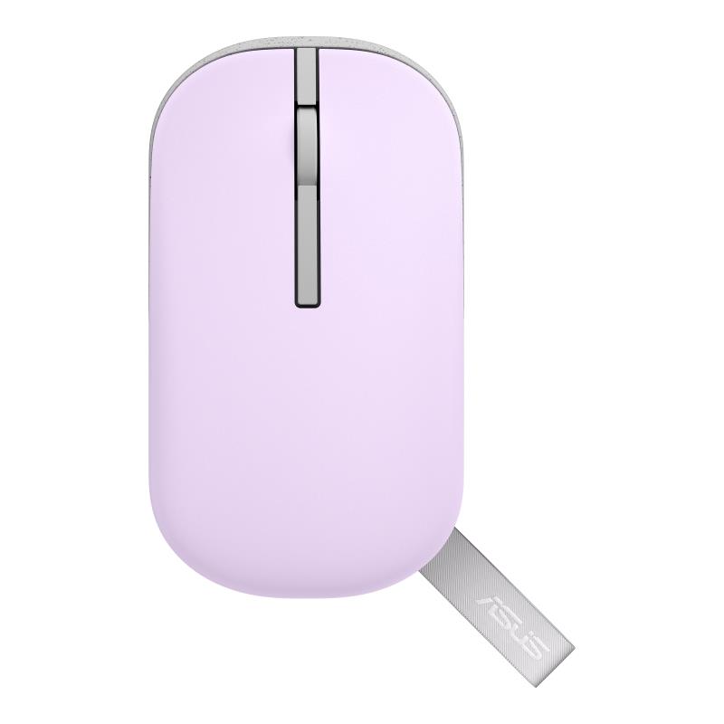 MOUSE USB OPTICAL WRL MD100 PURPLE 90XB07A0-BMU010 ASUS
