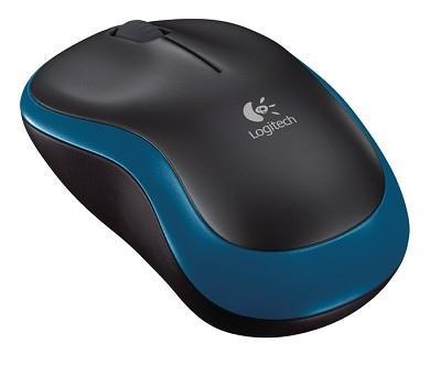 MOUSE USB OPTICAL WRL M185 BLUE 910-002236 LOGITECH