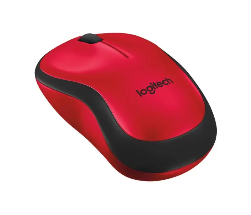 MOUSE USB OPTICAL WRL M220 SILENT RED 910-004880 LOGITECH