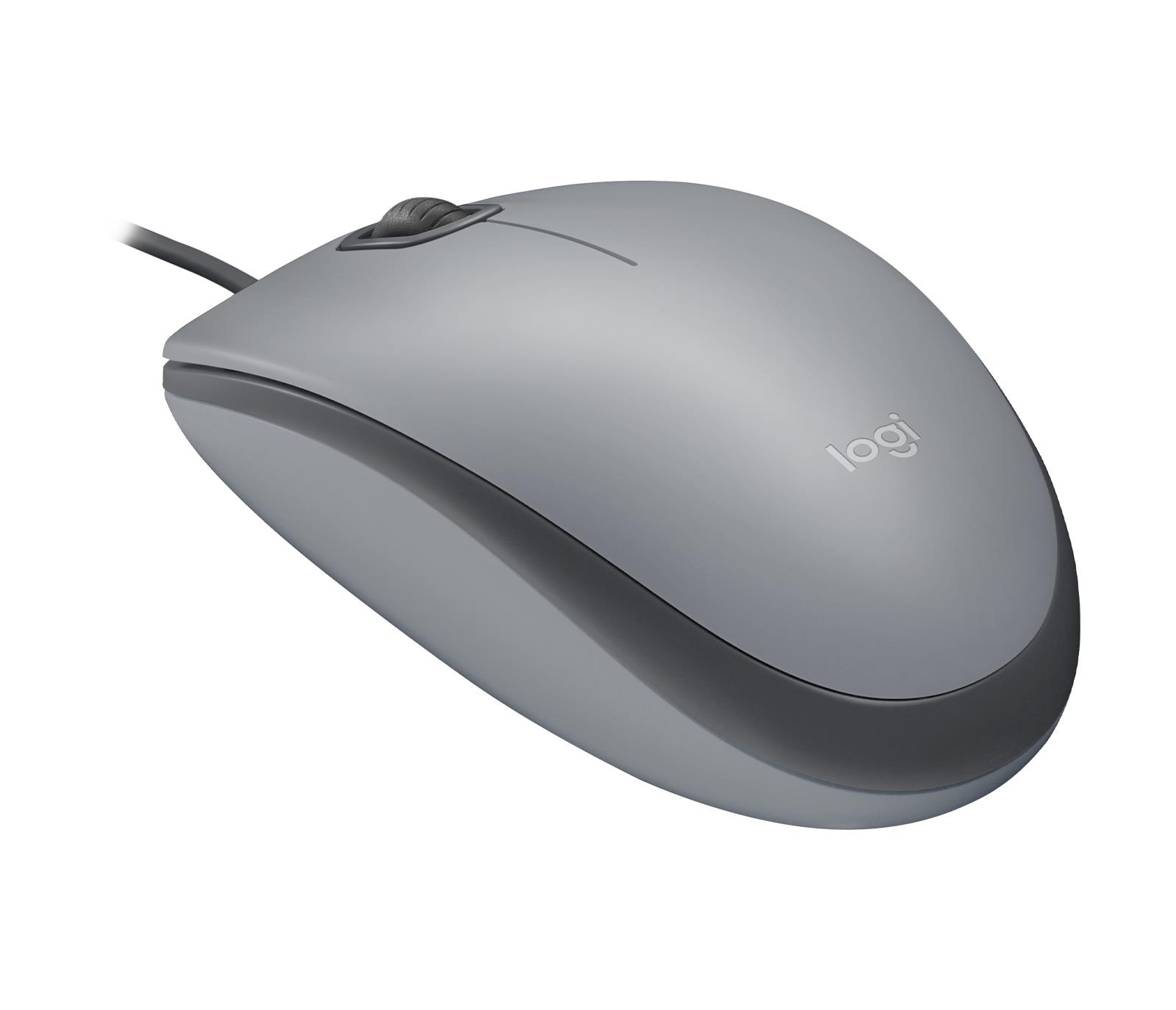 MOUSE USB OPTICAL M110 SILENT MID GRAY 910-006760 LOGITECH