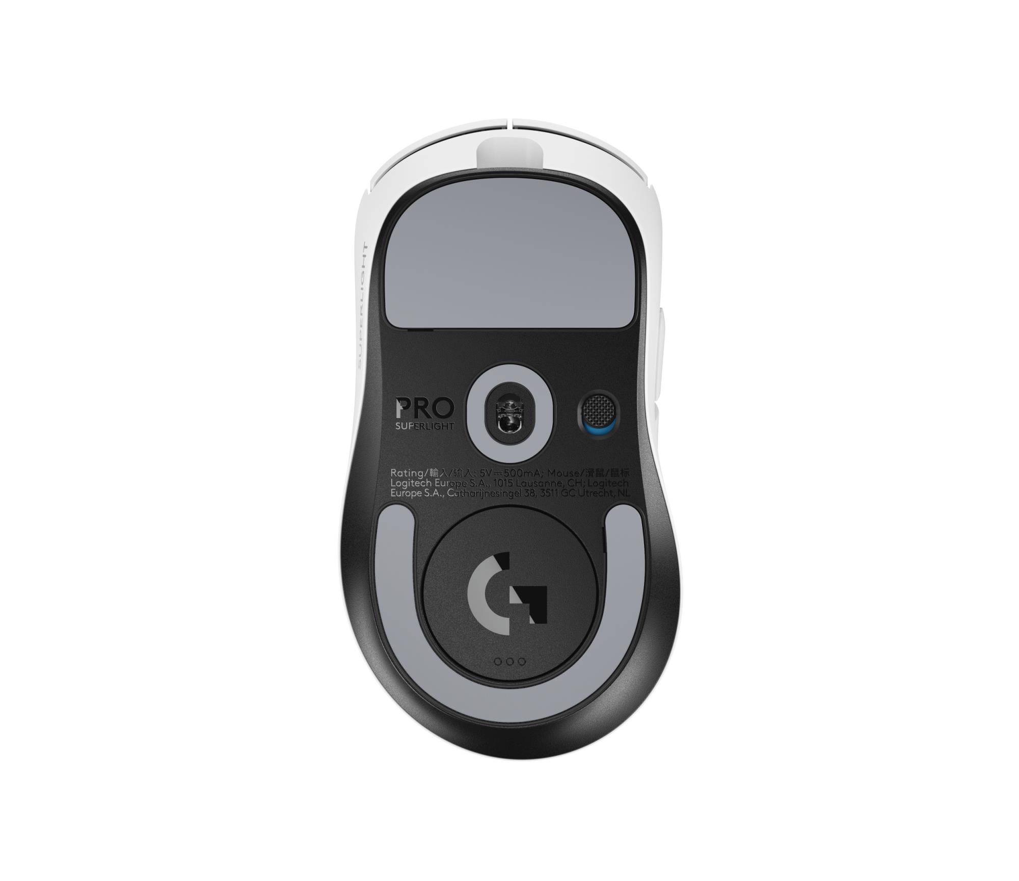MOUSE USB WRL PRO X SUPERLIGHT 2DEX WHITE 910-007365 LOGITECH