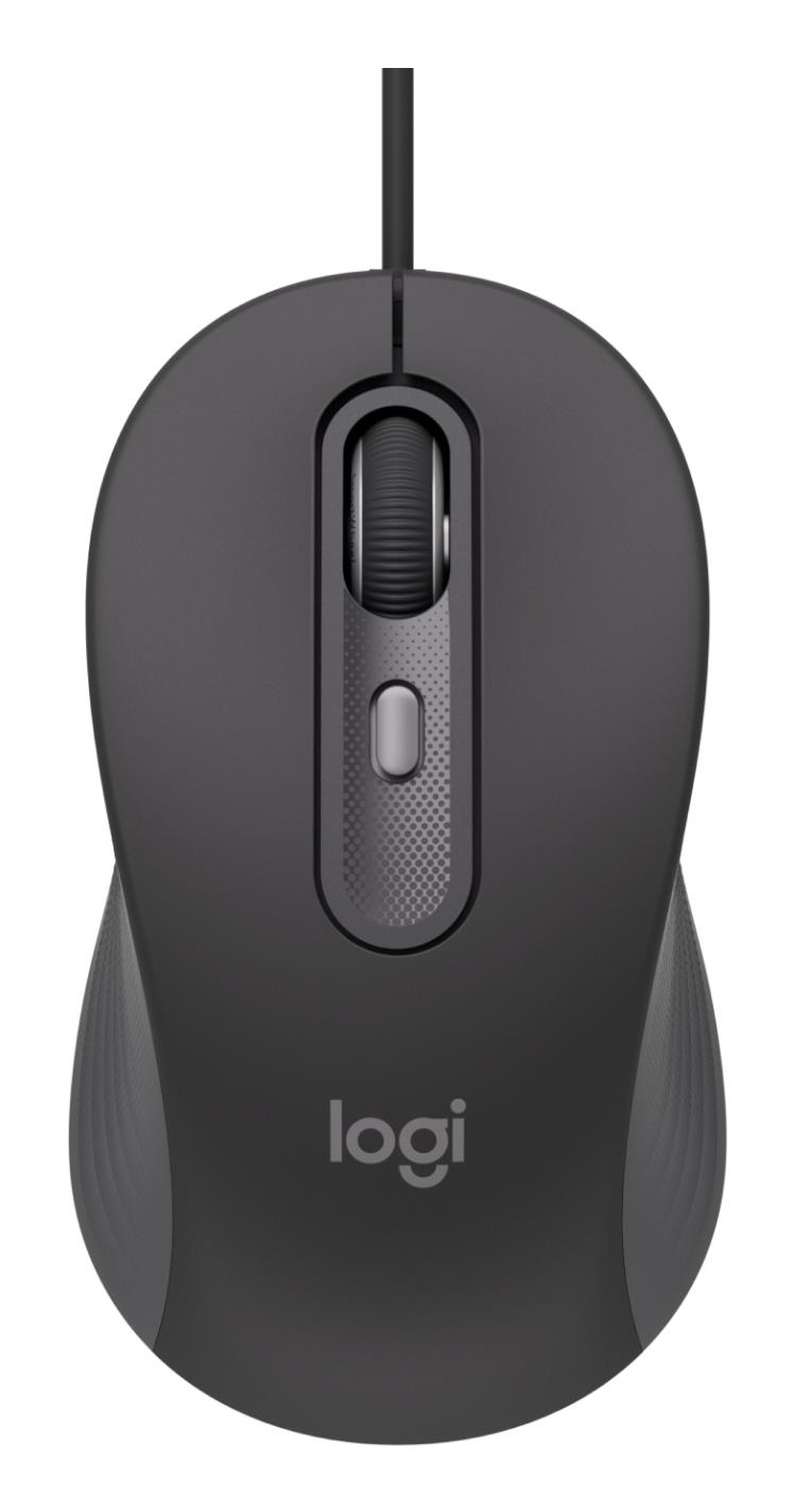 MOUSE USB OPTICAL M520 GRAPHITE 910-007511 LOGITECH