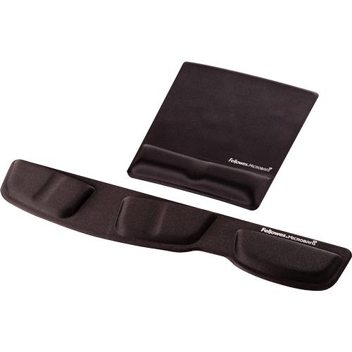 MOUSE PAD WRIST SUPPORT BLACK 9181201 FELLOWES