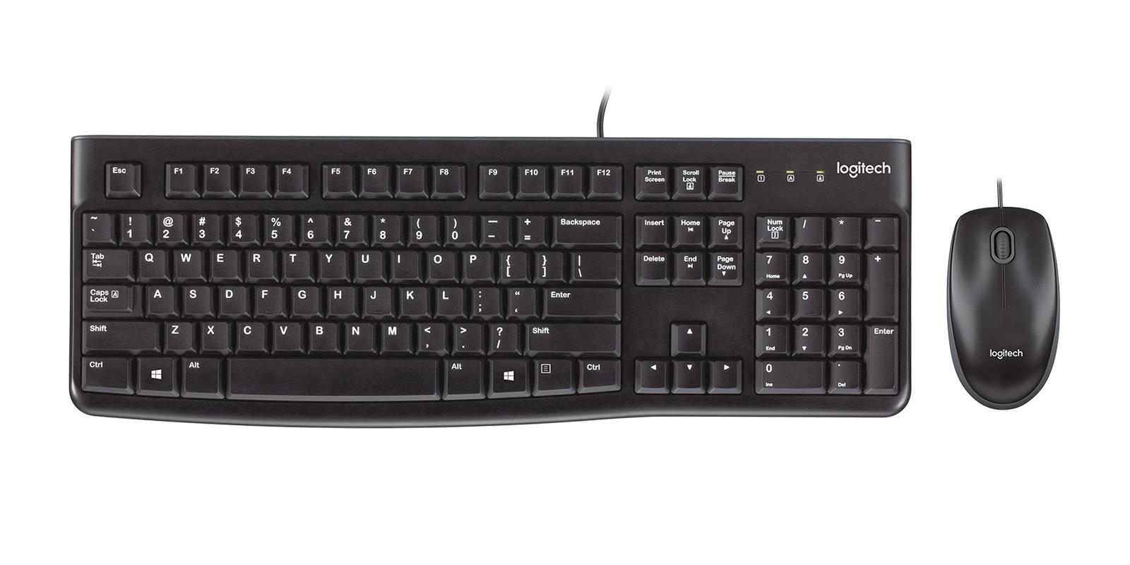 KEYBOARD  MOUSE COMBO MK120 BLACK 920-002562 LOGITECH