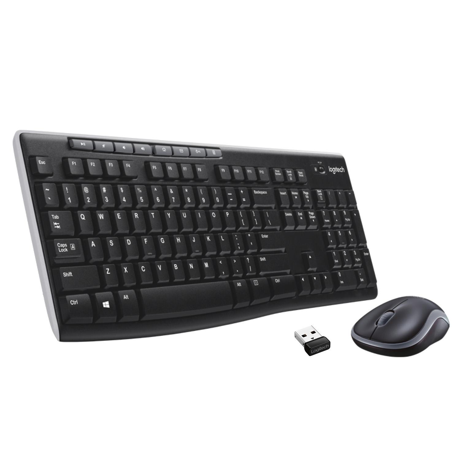 KEYBOARD WRL COMBO MK270 ENG DESKTOP 920-004509 LOGITECH