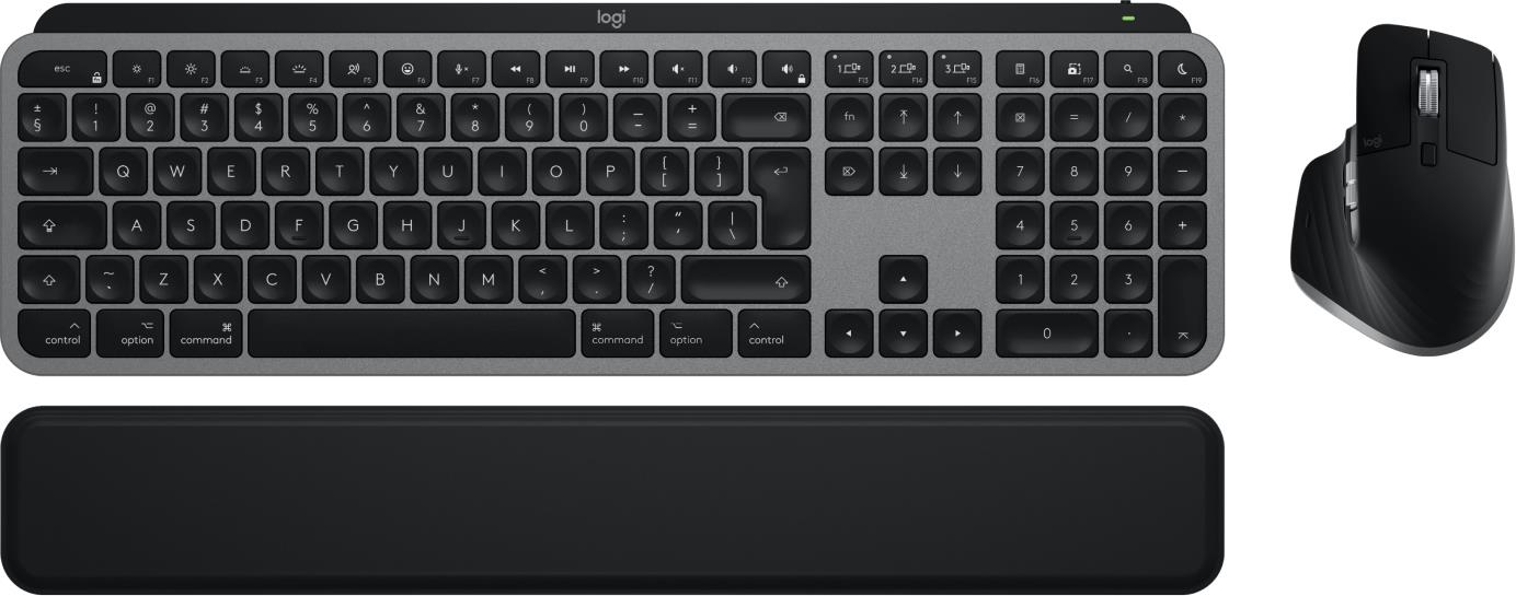 KEYBOARD  MOUSE COMBO MXKEYS S GREY 920-012845 LOGITECH