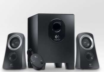 LOGITECH Z313 Speakers 2 1 black