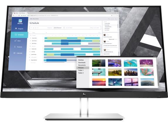 LCD Monitor HP E27q G4 27   Panel IPS 2560x1440 16 9 Matte 5 ms 9VG82AA ABB