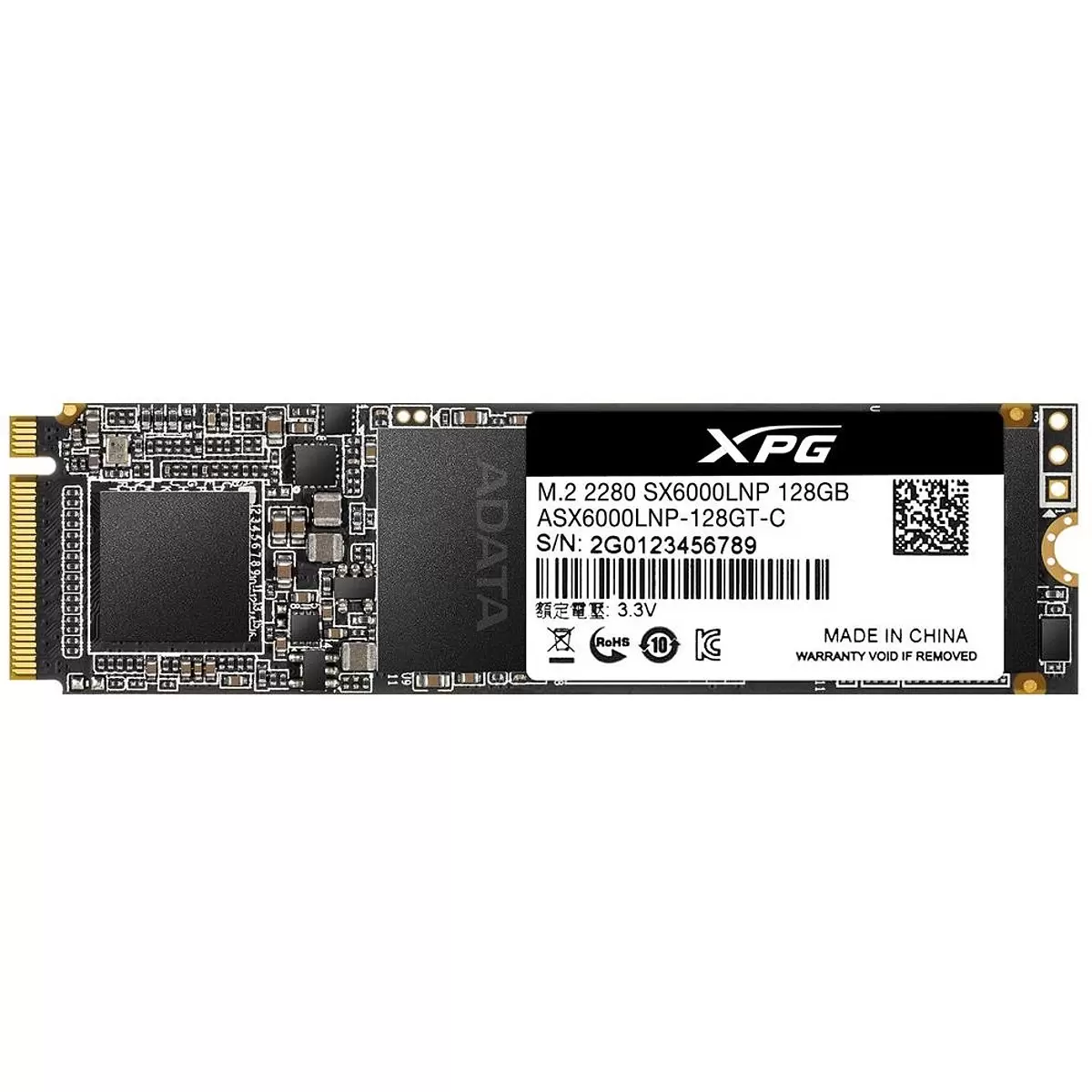 ADATA SX6000 Lite 128GB M.2 SSD PCIE