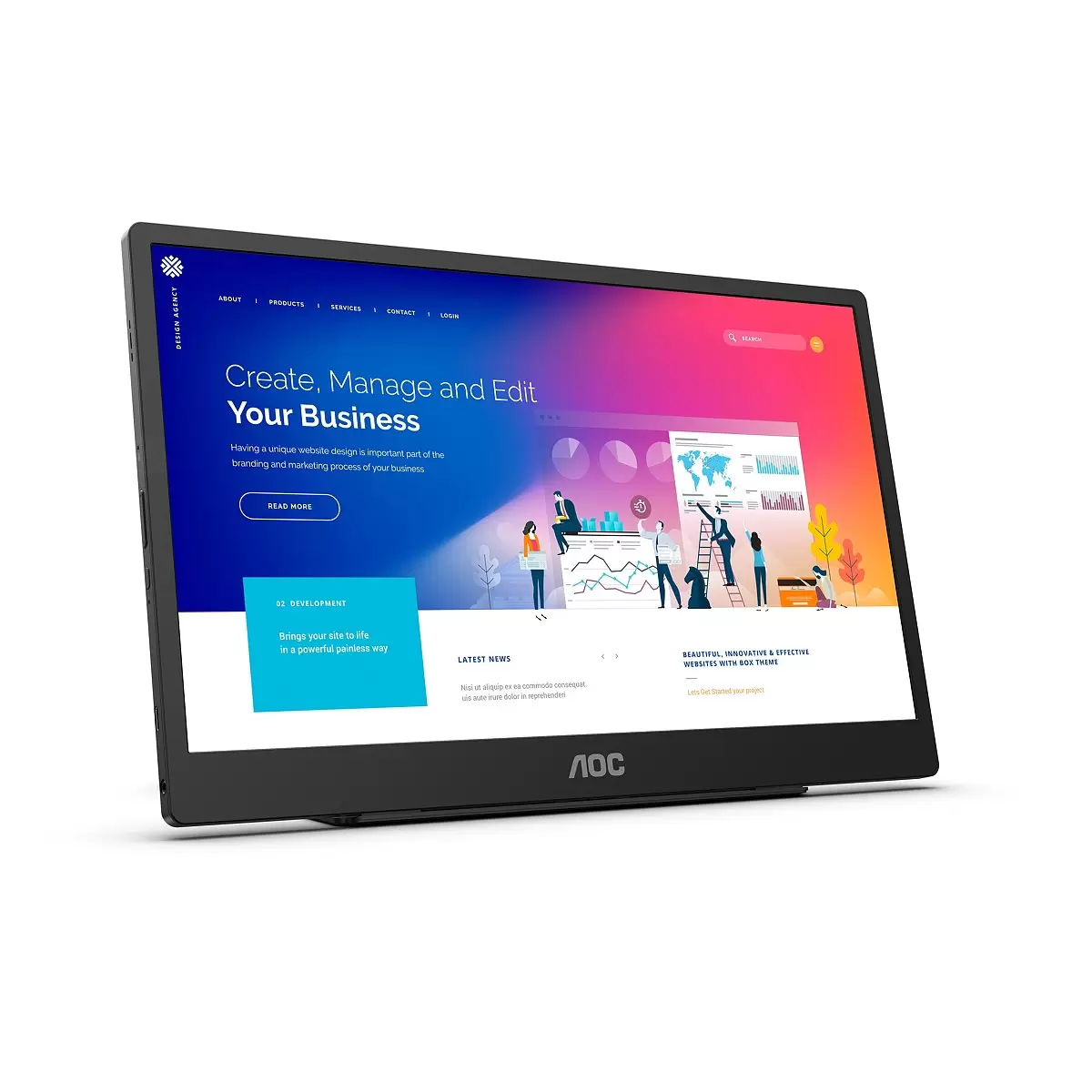 AOC 16T2 15.6inch IPS Monitor