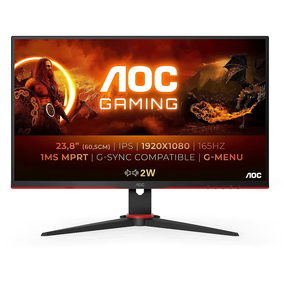AOC 24G2SPU BK2 23 8inch 1920x1080 IPS
