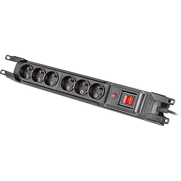 ARMAC Surge protector rack 19i 6xIEC