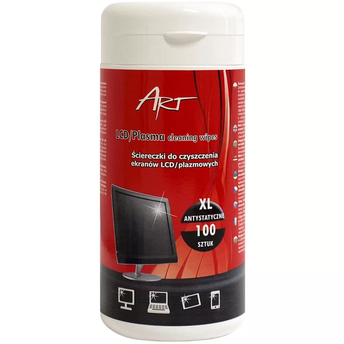 ART CZ AS-14 XL CLEANER WIPES LCD
