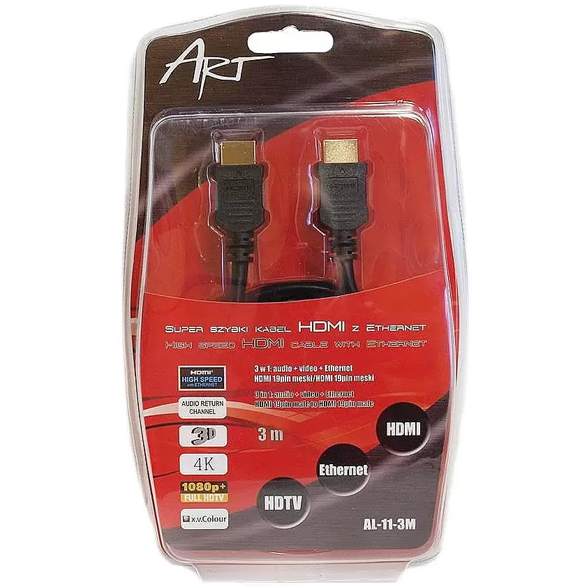 ART KABH AL-11 Cable HDMI 1.4 m m 3m