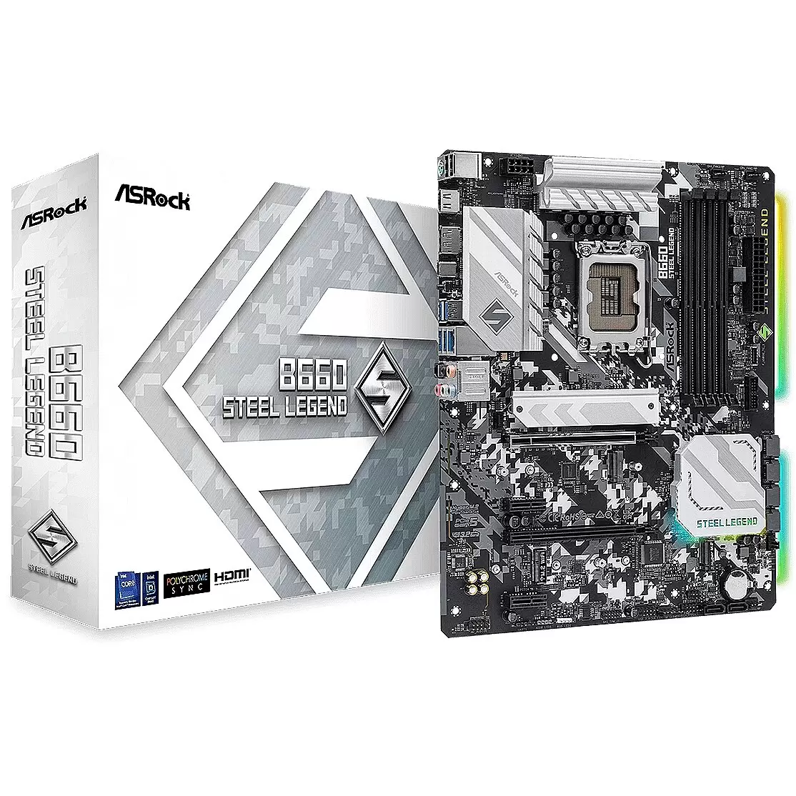 ASROCK B660 Steel Legend LGA1700 4x DDR4