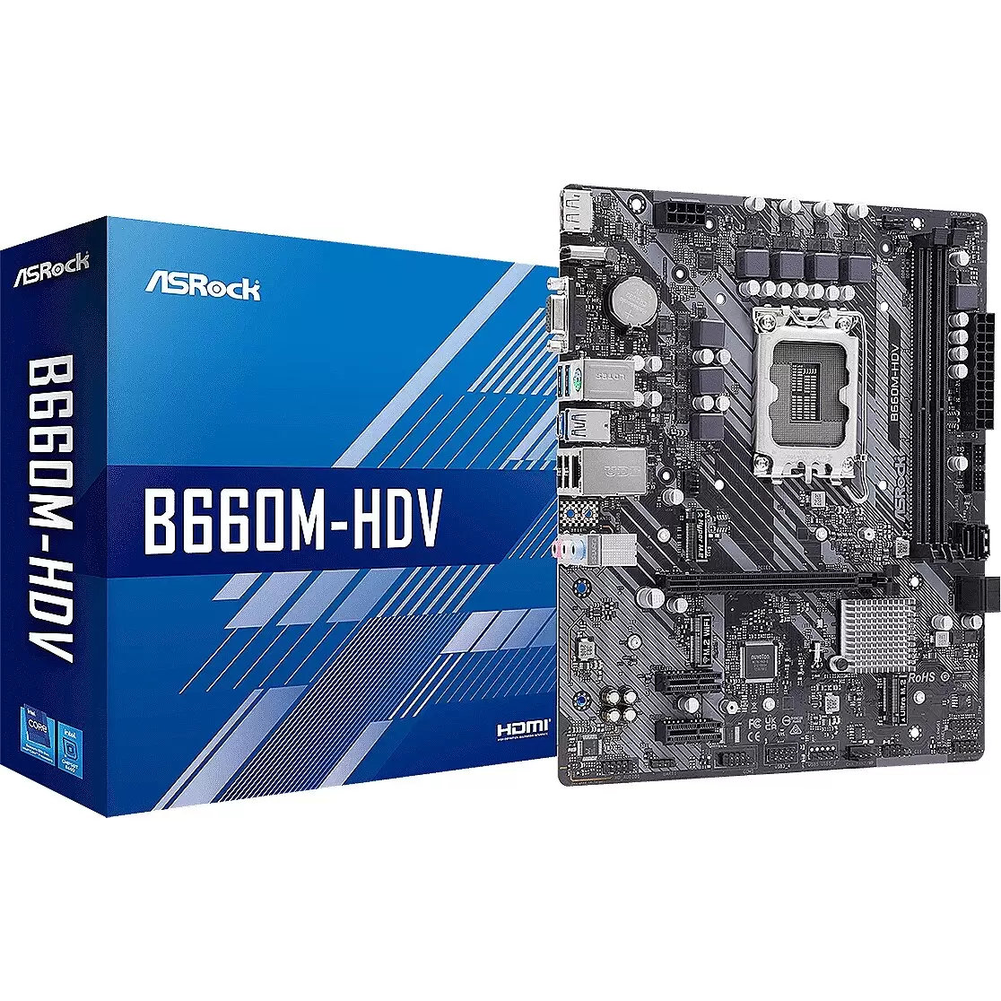 ASROCK B660M-HDV LGA1700 2x DDR4