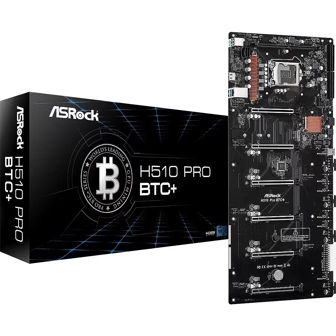ASROCK H510 PRO BTC  LGA1200 DDR4