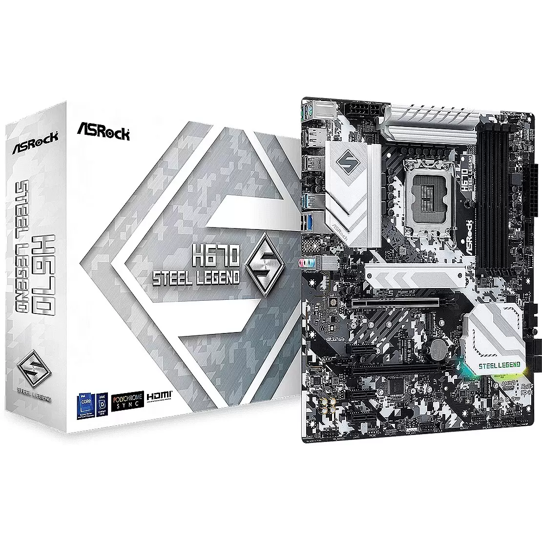 ASROCK H670 Steel Legend LGA1700 4x DDR4