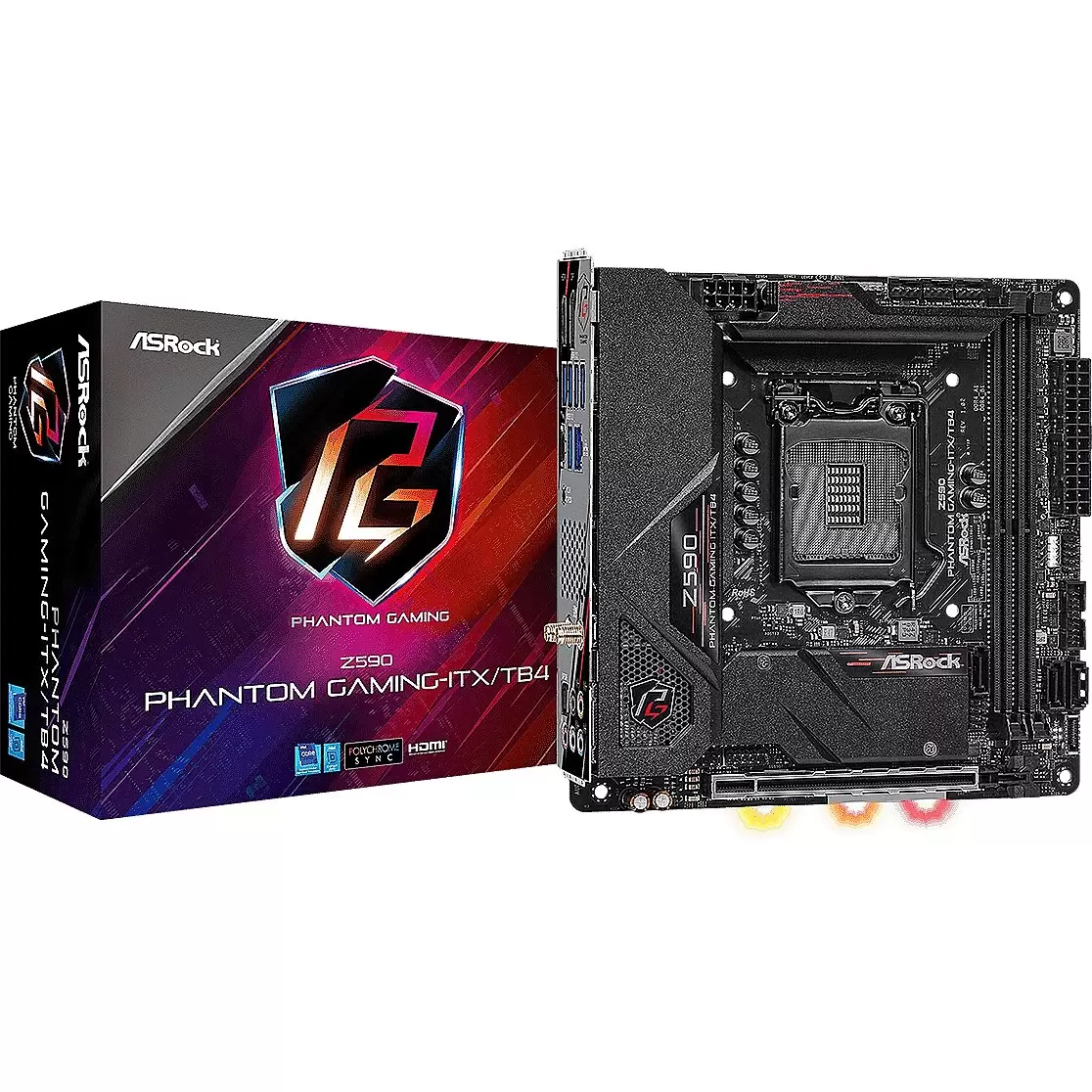 ASROCK Z590 Phantom Gaming-ITX TB4 MB