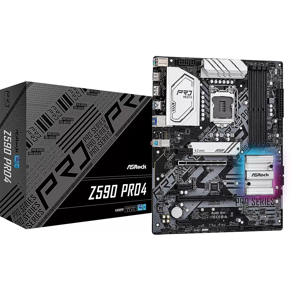 ASROCK Z590 Pro4 LGA1200 ATX MB