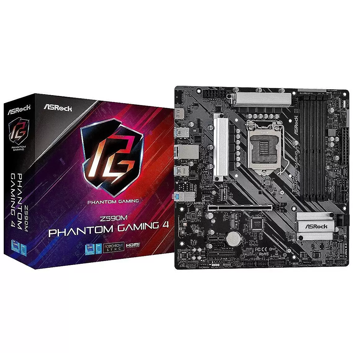 ASROCK Z590M PHANTOM GAMING 4 LGA1200