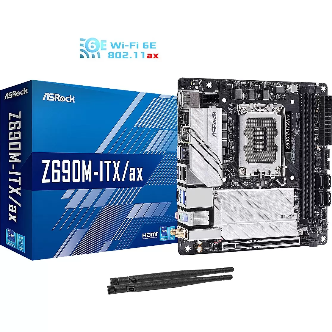 ASROCK Z690M-ITX AX LGA 1700