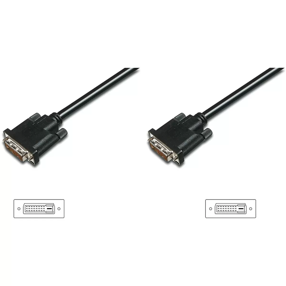 DIGITUS DVI connection cable DVI 24+1