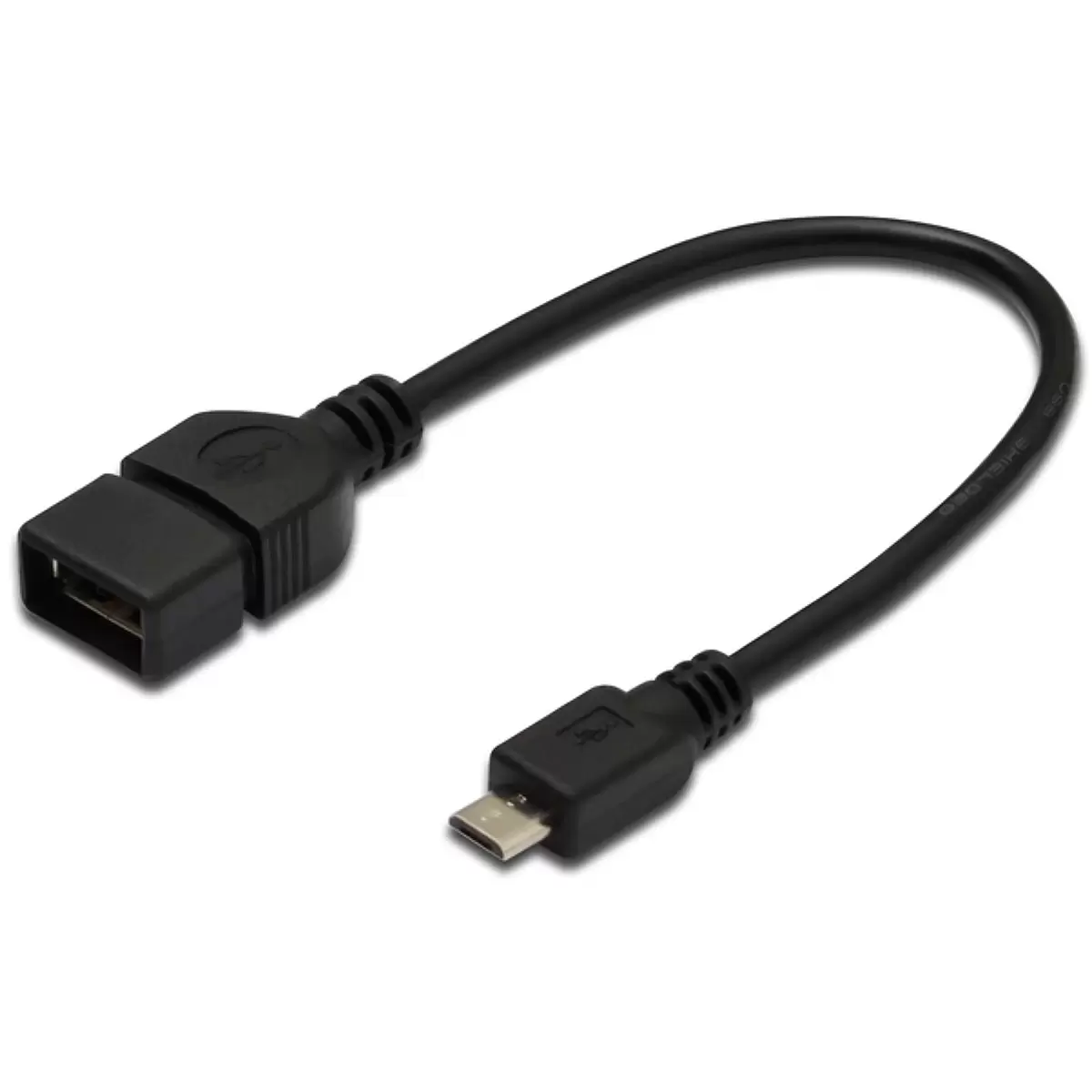 ASSMANN OTG cable USB micro-B to A Bu