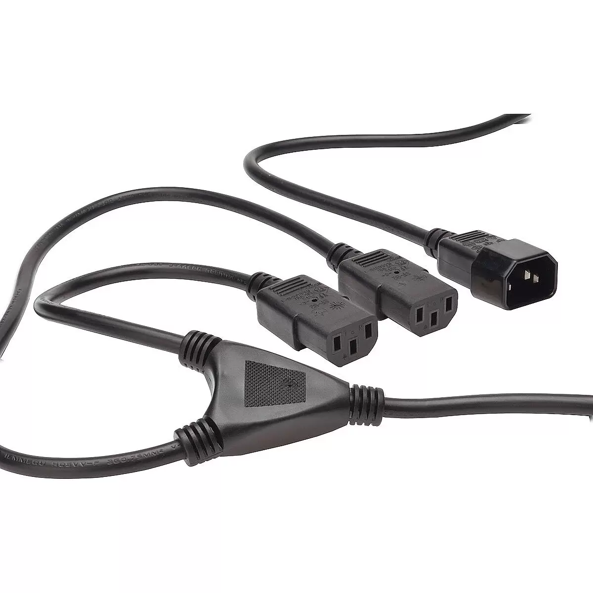 DIGITUS Power Cord splitter cable C14