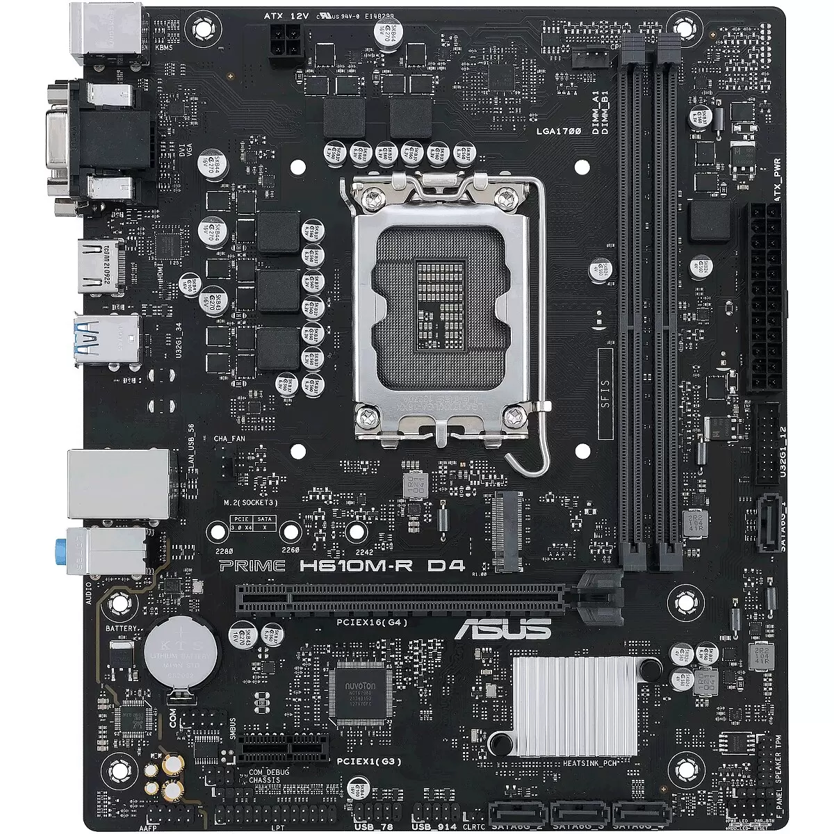 ASUS PRIME H610M-R D4 Intel H610 LGA
