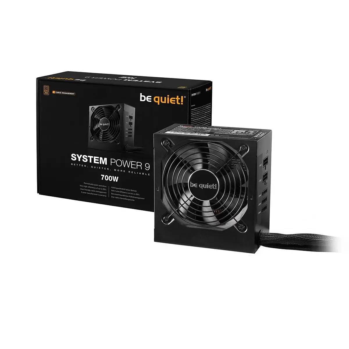 BE QUIET SYSTEM POWER 9 700W CM