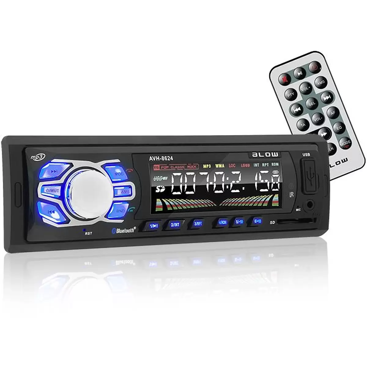 BLOW 78-269 Radio AVH-8624 MP3 USB SD