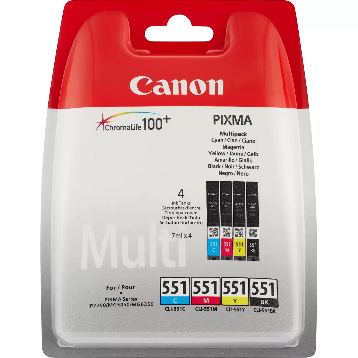 CANON 1LB CLI-551 ink cartridge black