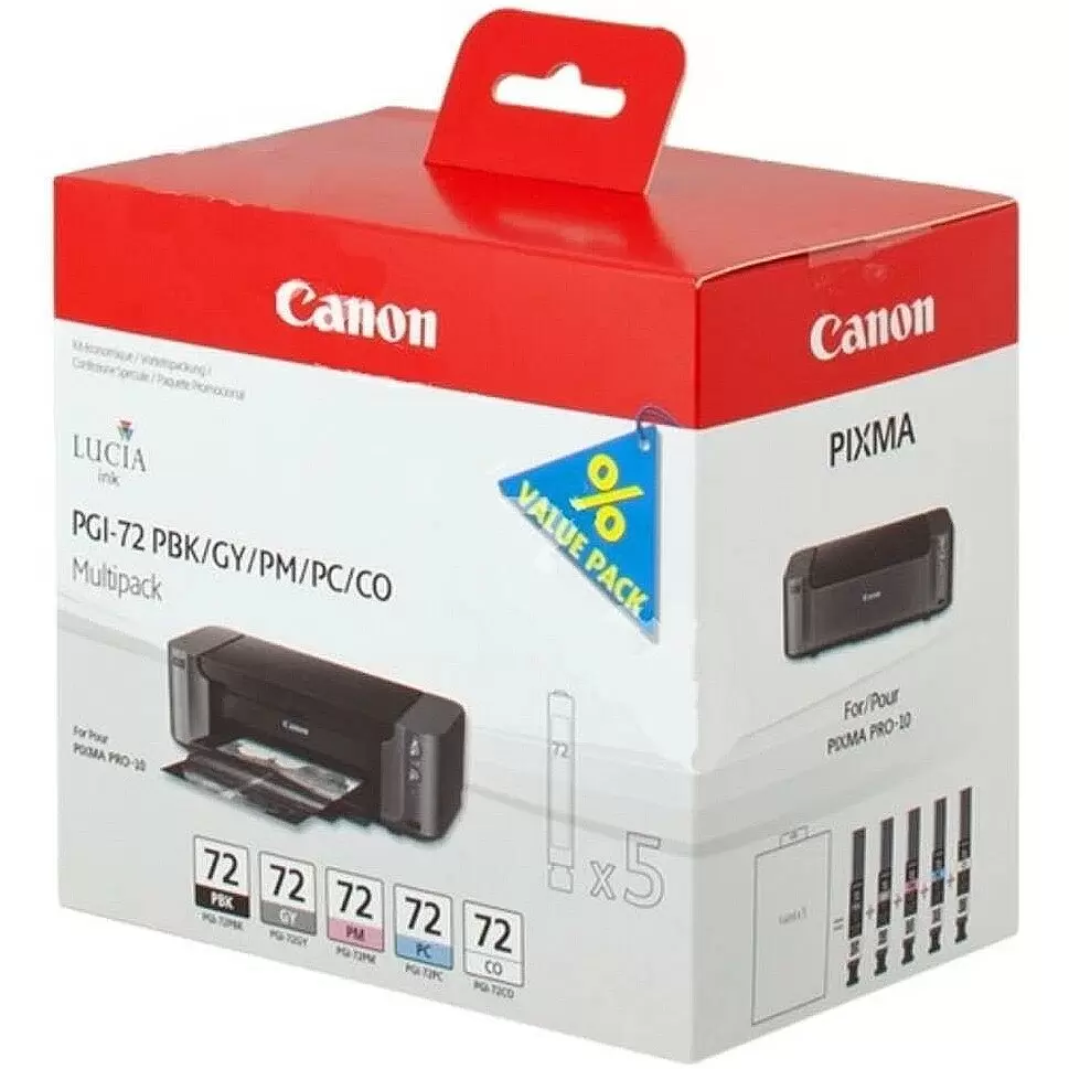 CANON PGI-72 PBK GY PM PC CO Multi Pack