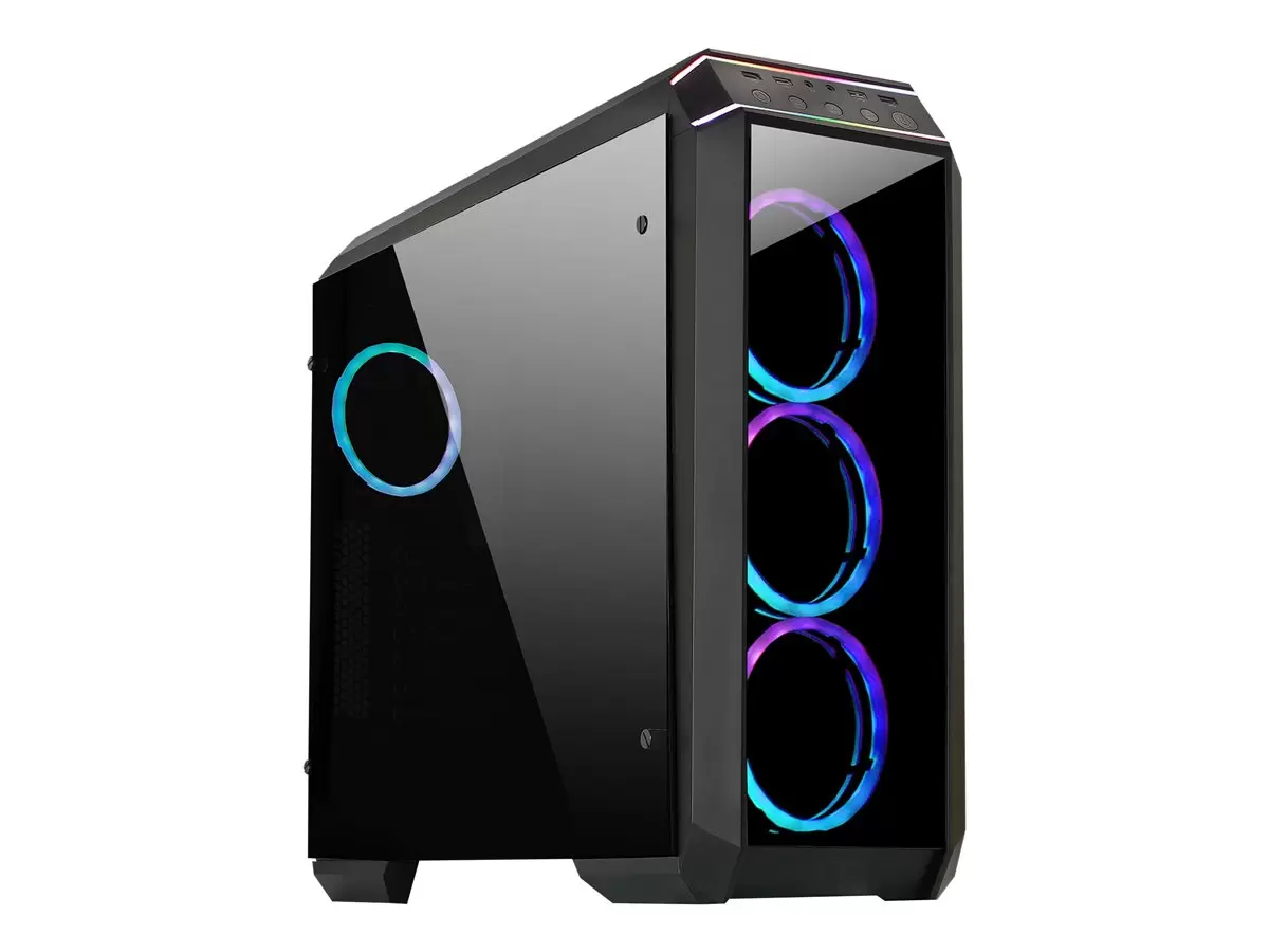 CHIEFTEC Stalion II TG 4x RBG Fans